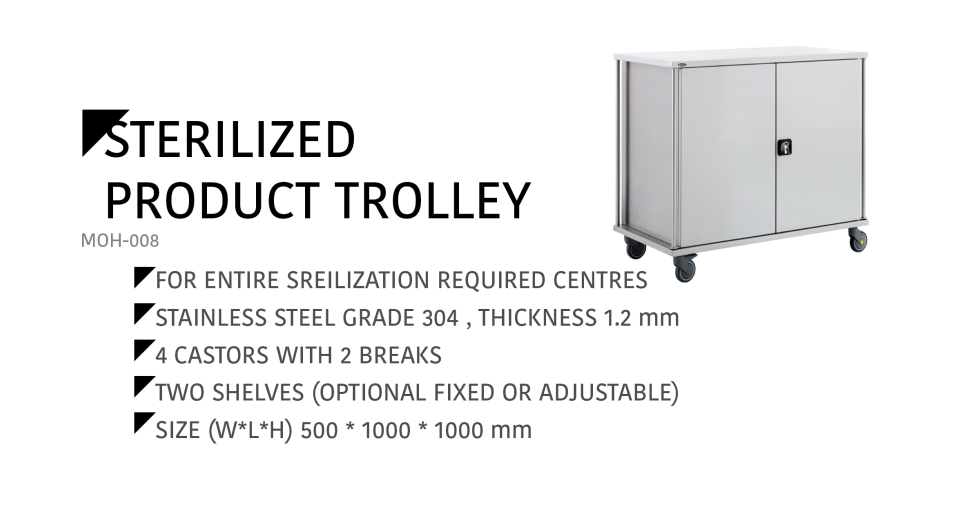 Sterilized Product Trolley MOH-008