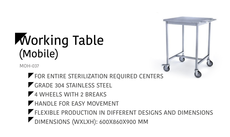 Working Table (Mobile) MOH-037