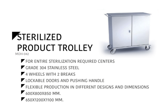 Sterilized Product Trolley MOH-042
