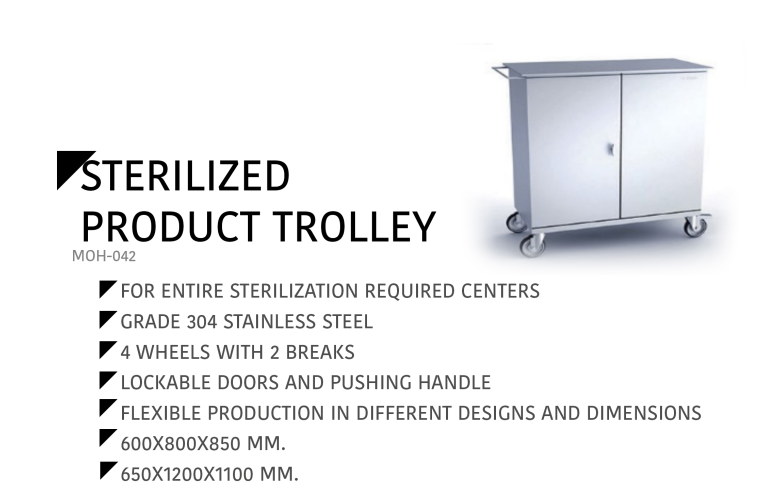 Sterilized Product Trolley MOH-042