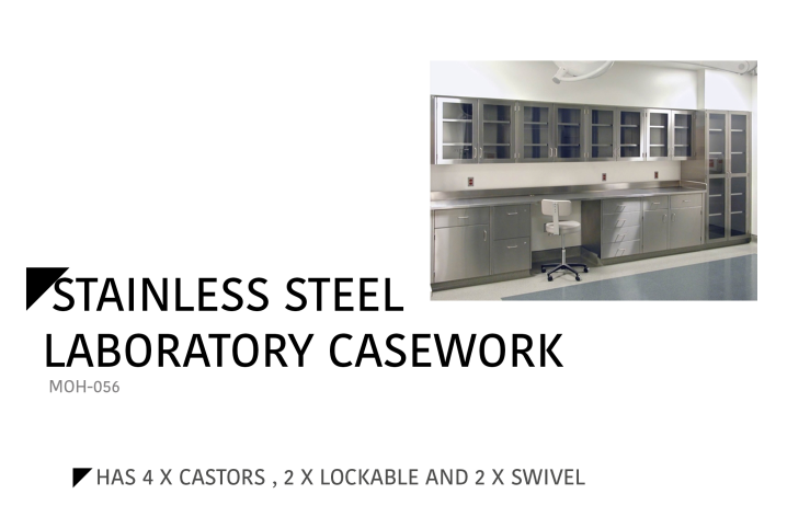 Stainless Steel Laboratory Casework MOH-056