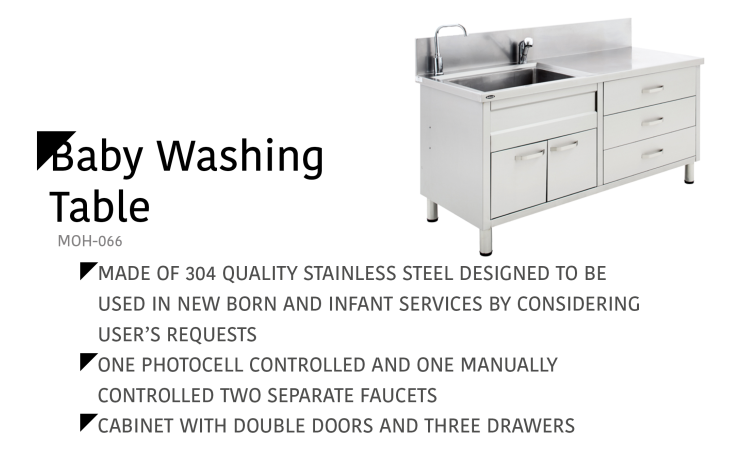 Baby Washing Table MOH-066