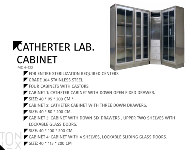 Catherter Lab. Cabinet MOH-122